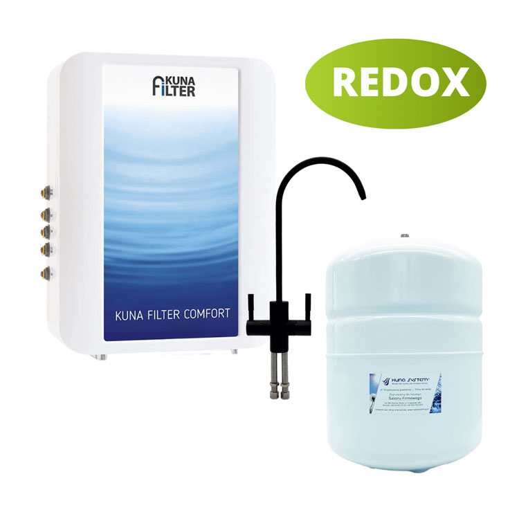Filtr alkalizujący wodę Kuna Filter Comfort Redox z baterią